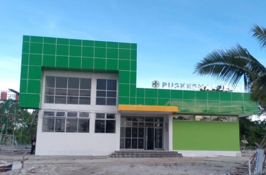 Komitmen Kontraktor Selesaikan Pengerjaan Pembangunan Gedung Baru UPT Puskesmas dengan Baik