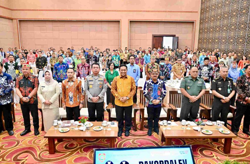 Wabup Barsel Hadiri Rakordalev Prov Kalteng di Palangkaraya
