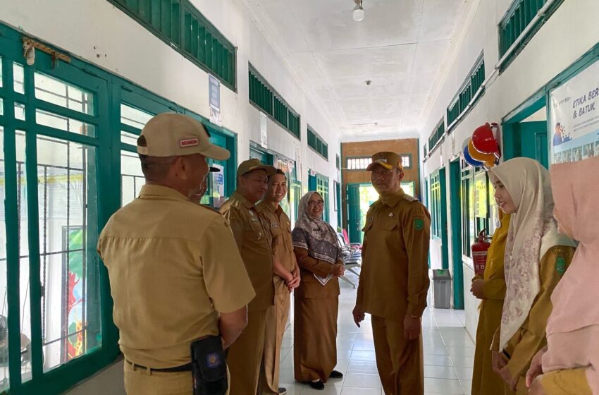  Tinjau Faskes Puskesmas Jelai, Bupati Sukamara Sampaikan ini 