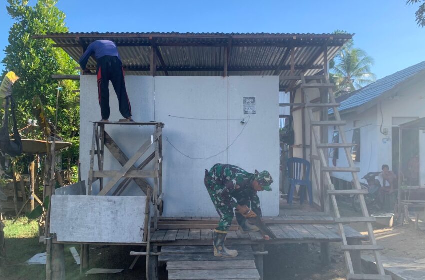  Tak Kenal Lelah, Satgas TMMD Reguler Ke-124 Terus Kebut Rehab RTLH