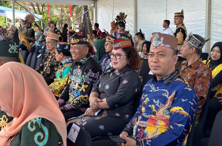 Dukung Pelestarian Budaya, Kanwil Ditjenpas Kalteng Hadiri Karnaval Budaya FBIM Tahun 2025