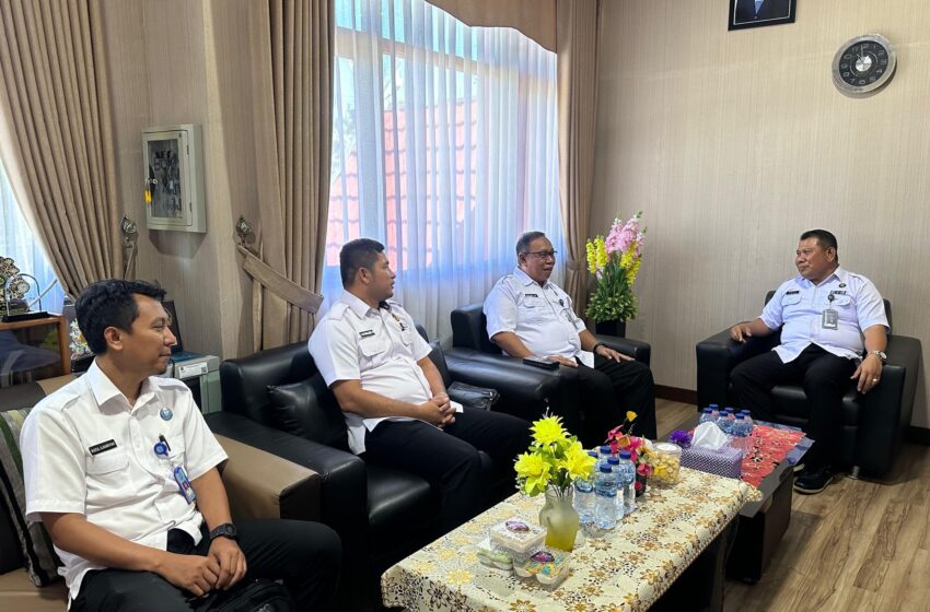  Pererat Silaturahmi, Kakanwil Ditjenpas Kalteng Terima Kunjungan Plt. Kepala BNNP Kalteng