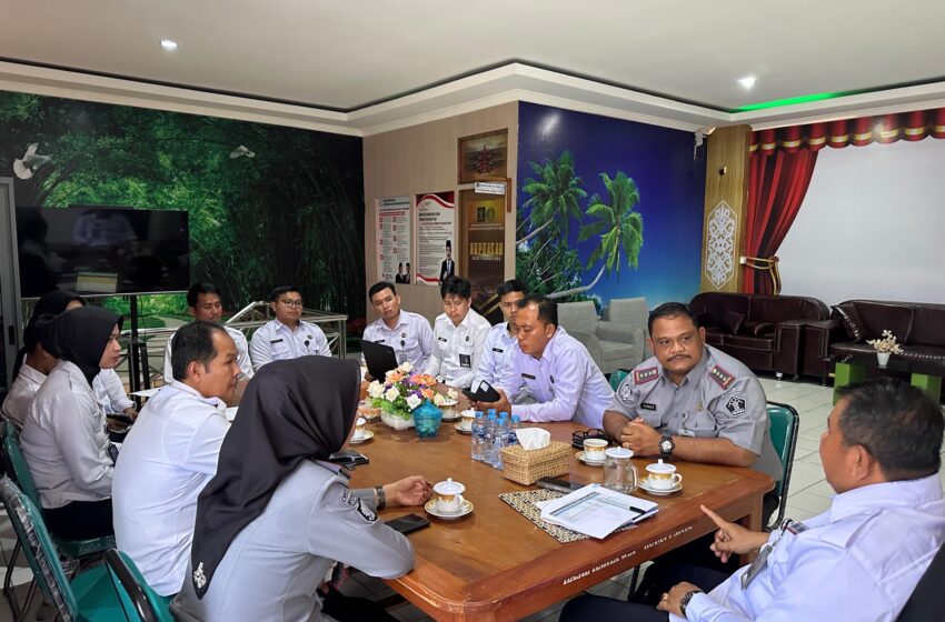  Bahas Pembangunan dan Renovasi, Kakanwil Ditjenpas Kalteng Gelar Rapat Bersama Kepala Lapas Palangka Raya dan Lapas Perempuan