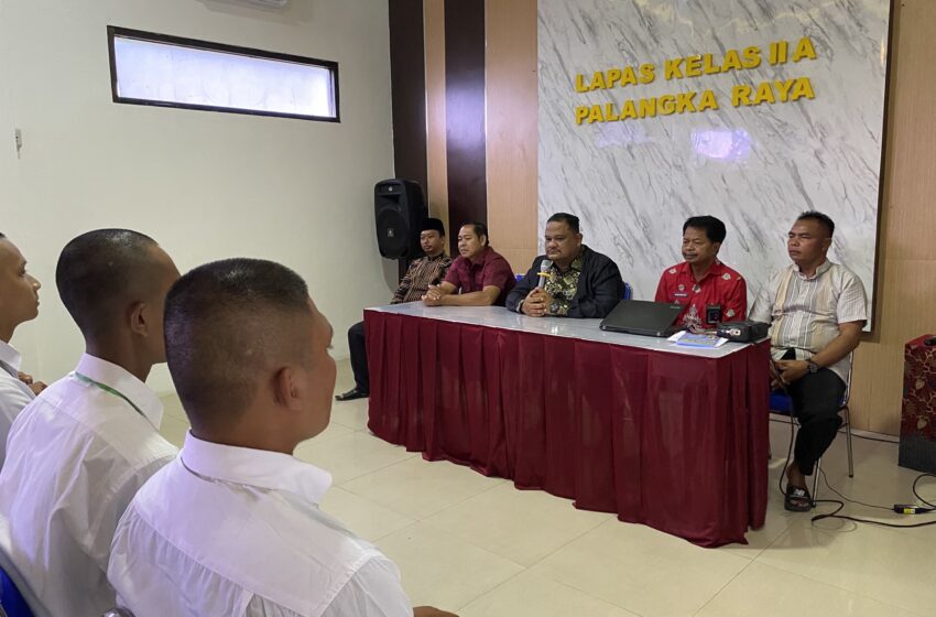  Memasuki Hari Ke-5 Orientasi, CPNS Kanwil Ditjenpas Kalteng Jalani Pembekalan di Lapas dan Rutan
