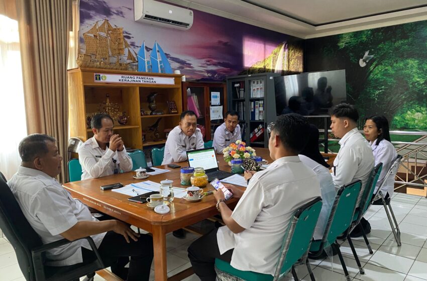  Rapat Evaluasi Anggaran, Kakanwil Ditjenpas Kalteng Bahas Optimalisasi Serapan Triwulan III Tahun 2025