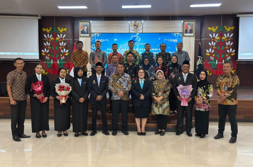  Sinergi Pemasyarakatan dan Kemenham: Kakanwil Ditjenpas Kalteng Hadiri Pelantikan Jabatan Nonmanajerial di Lingkungan Kemenham Kalteng