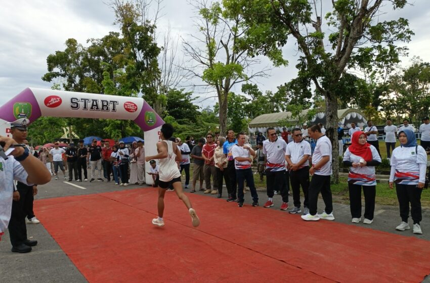  Meriahkan Hari Jadi ke-23, Sukamara Gelar Fun Run 2025