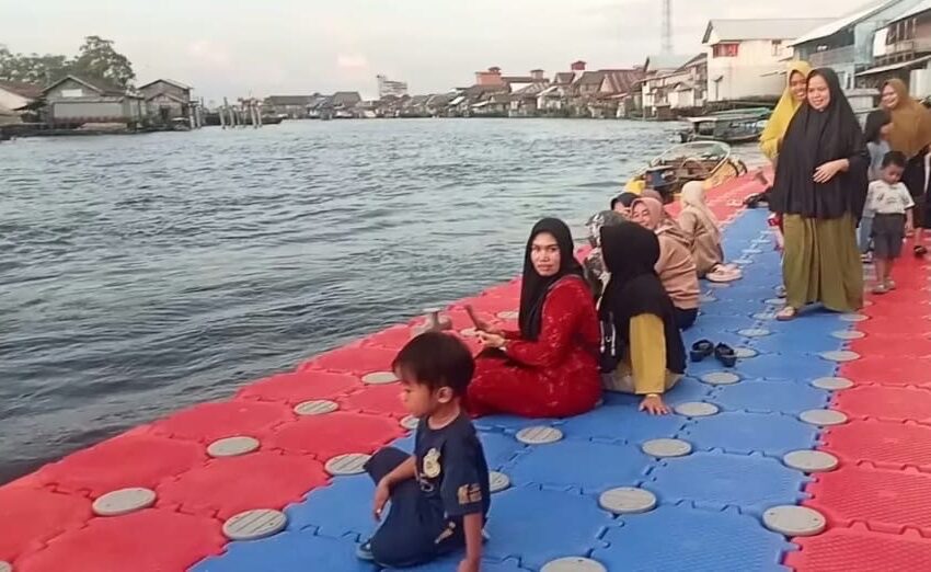 Penataan Tepian Jelai Terus Berlanjut