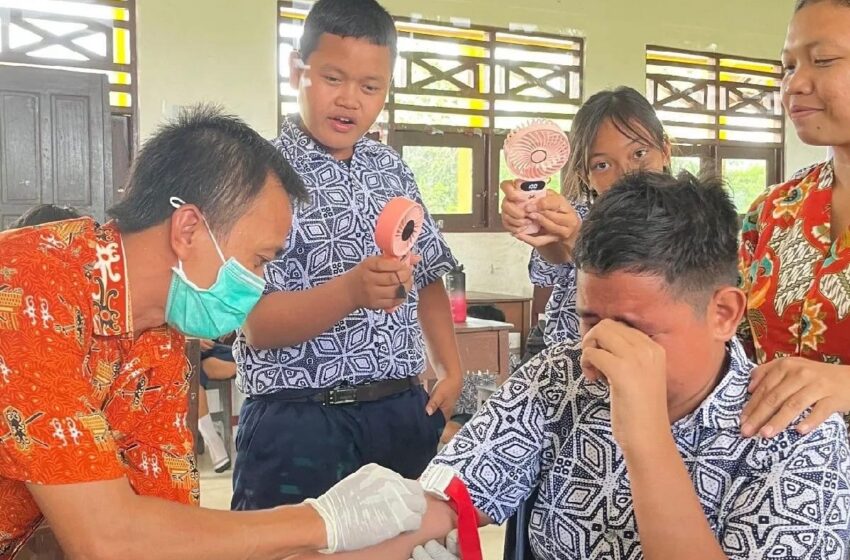  Peserta Didik Manfaatkan Layanan Pemeriksaan Kesehatan Gratis