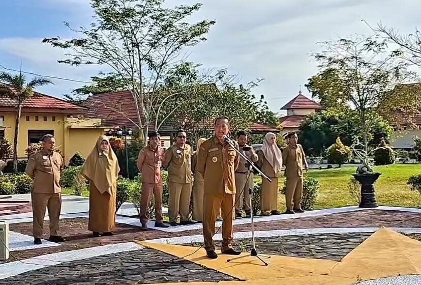  Bupati Sukamara Sidak ke Kantor-kantor OPD, Cek Tingkat Kehadiran