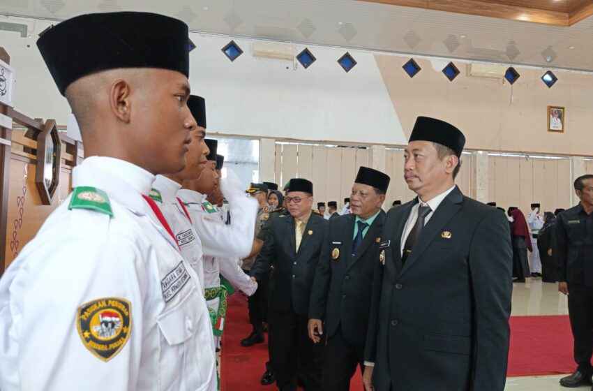  66 Siswa Anggota Paskibraka Sukamara Dikukuhkan