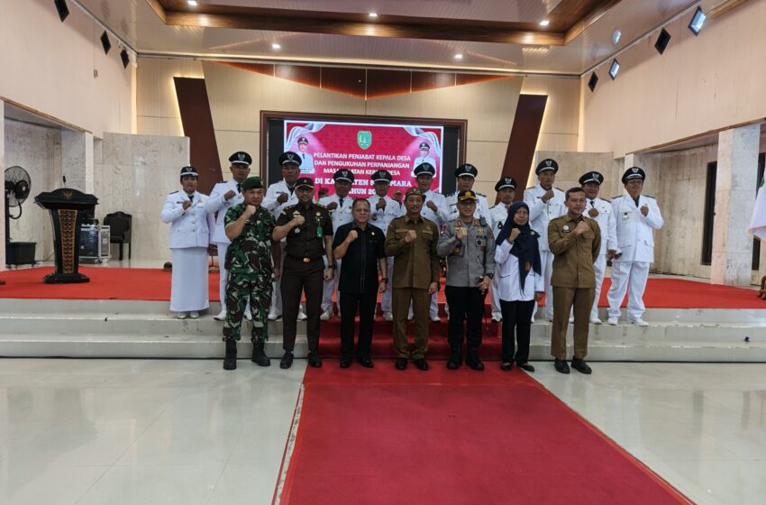  Bupati Sukamara Lantik dan Serahkan SK Pengankatan PPPK