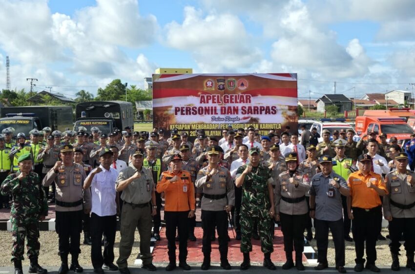  Satgas Karhutla Dapat Dukungan dari DPRD Katingan