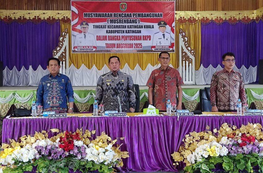  Usulan Musrenbang Kecamatan Harus Dicermati dengan Seksama