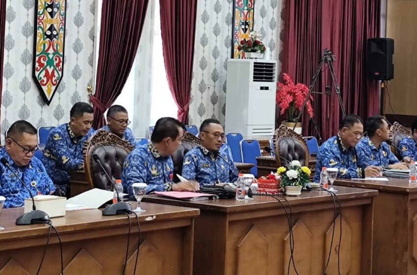  RAPBD Perubahan 2025 Dibahas Pemda dan DPRD Katingan