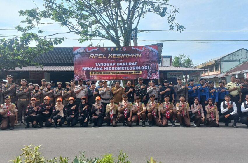  Ketua DPRD Kotim Serukan Penguatan Gotong Royong dalam Apel Kesiapsiagaan Bencana Hidrometeorologi